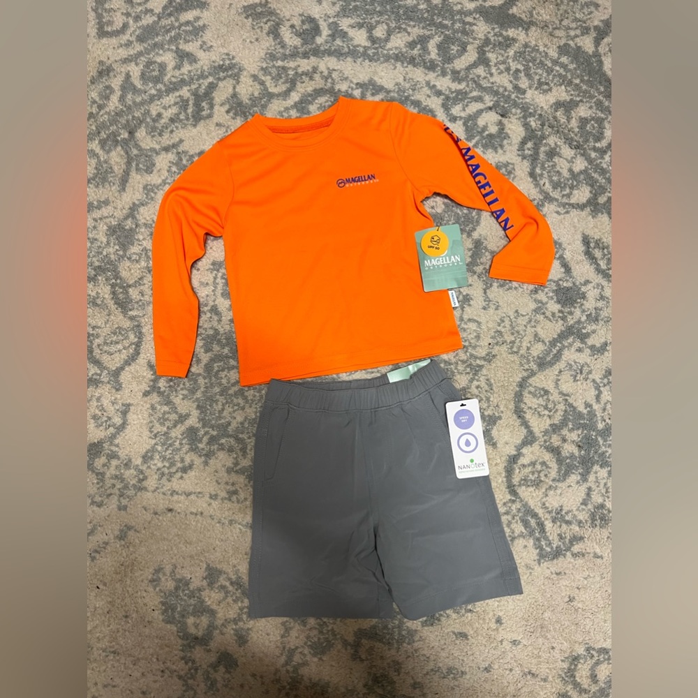 Magellan swimming set for toddler Boy 3T. New with tags!